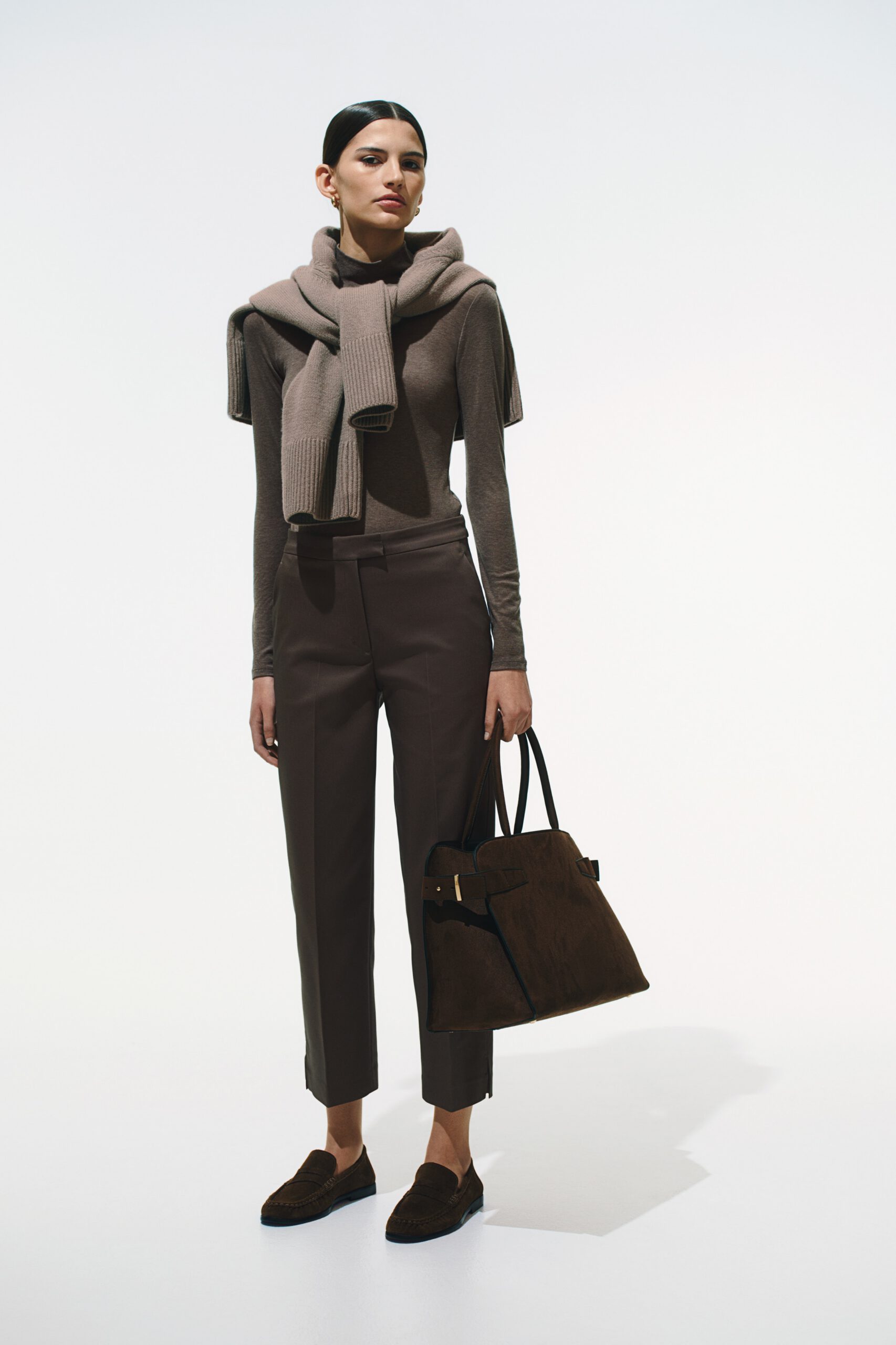 tailored cigarette pants