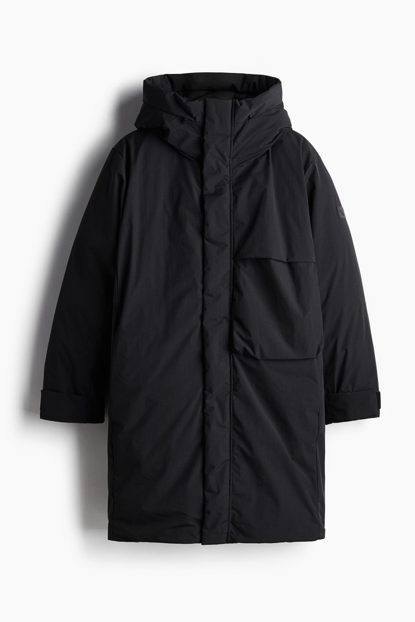 regular fit padded parka with thermomove™