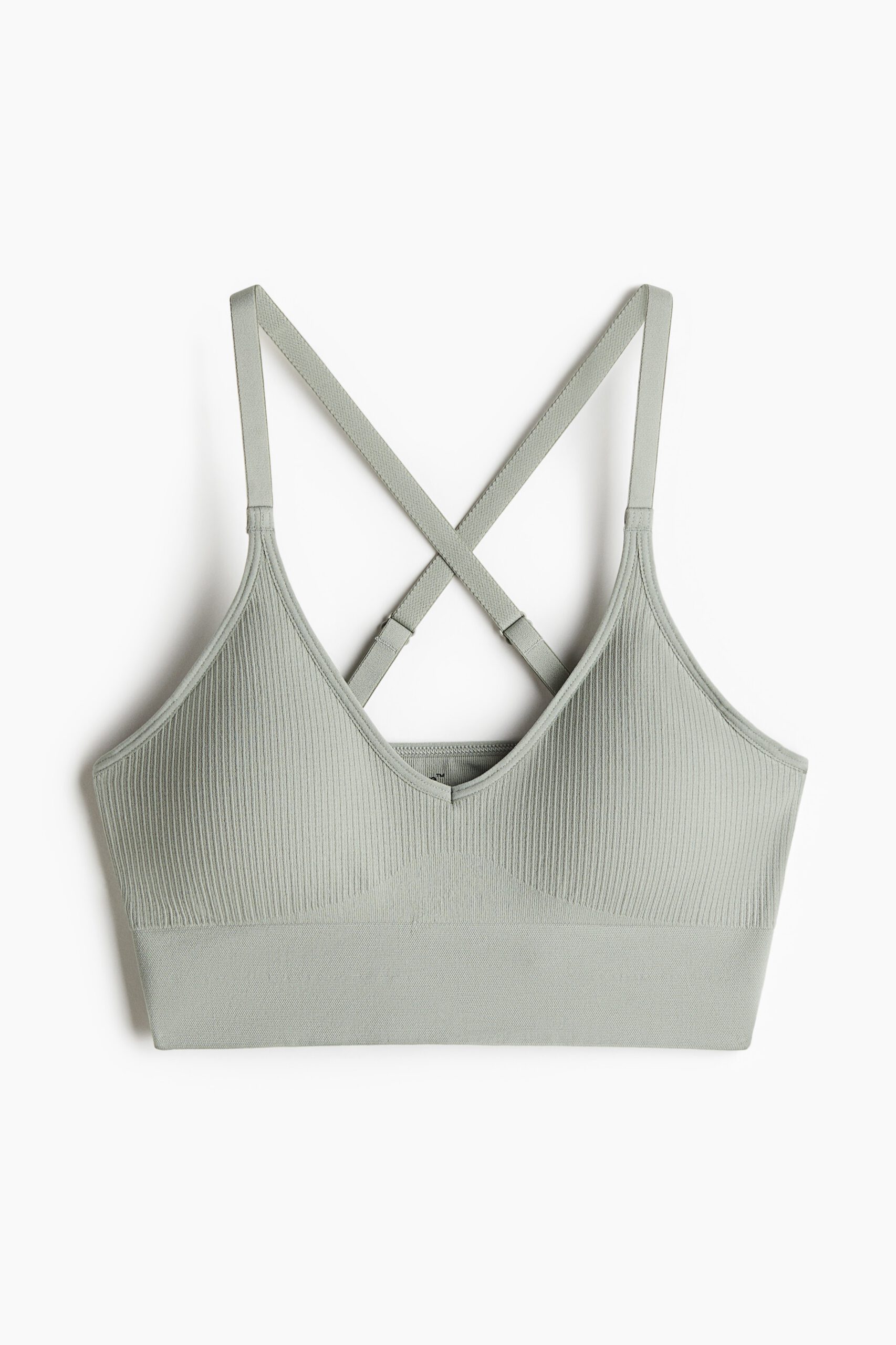 seamless medium support sports bra with drymove™