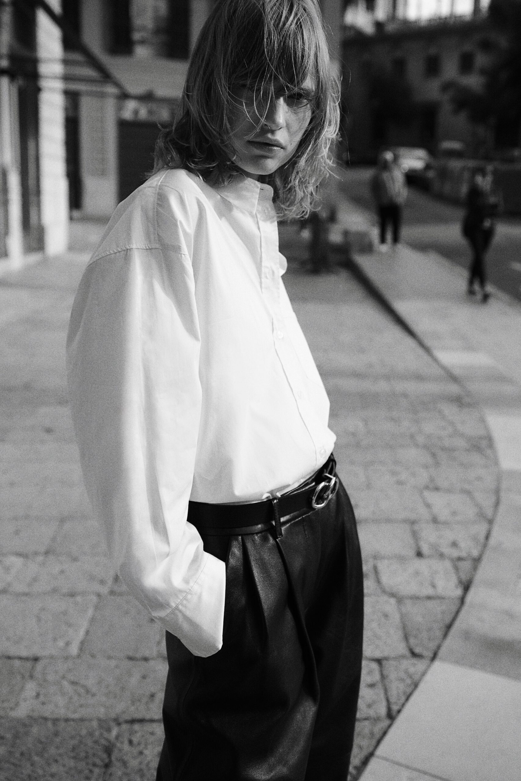 loose fit cotton shirt