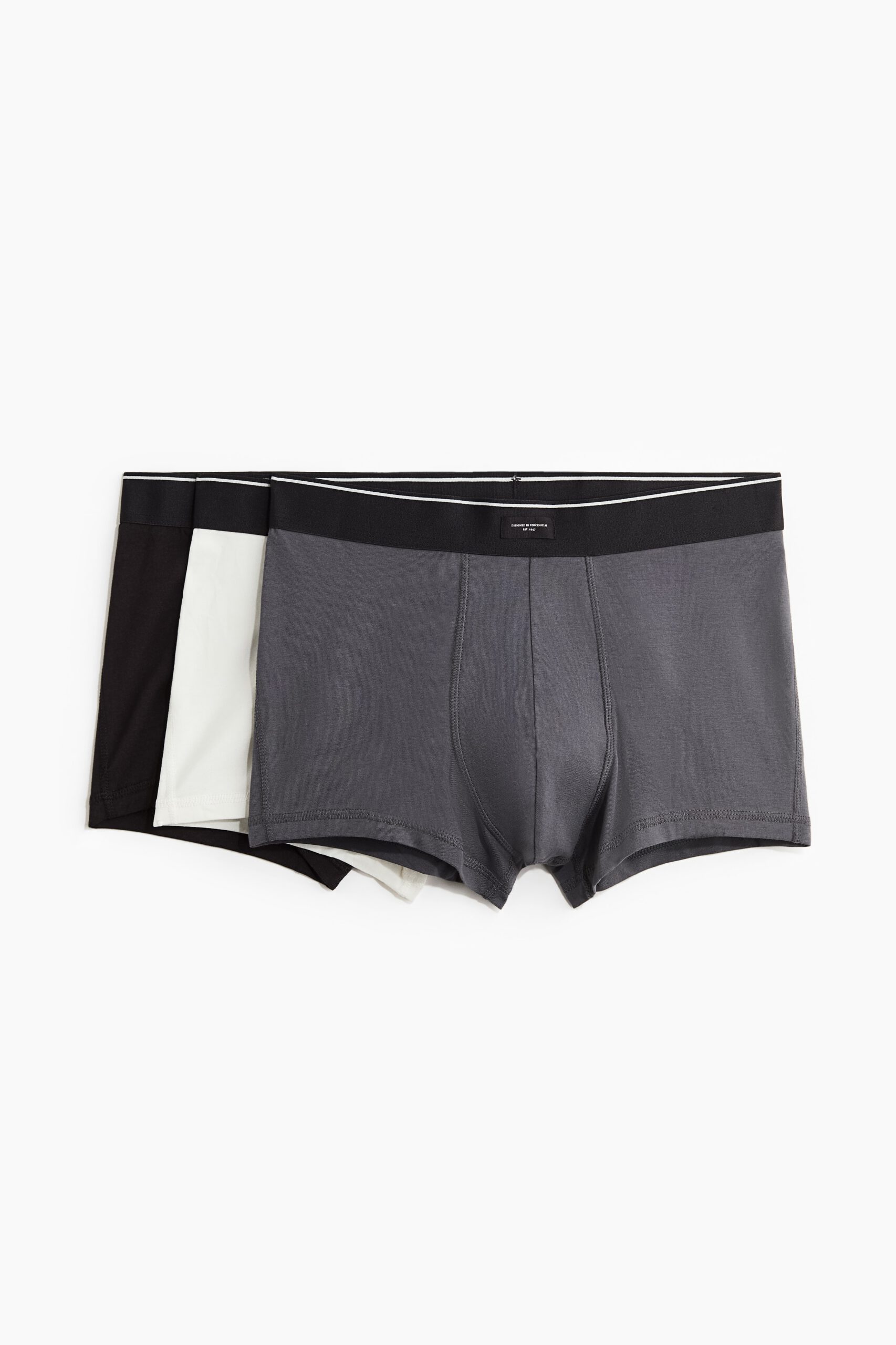 3 pack short boxer briefs with lycra®