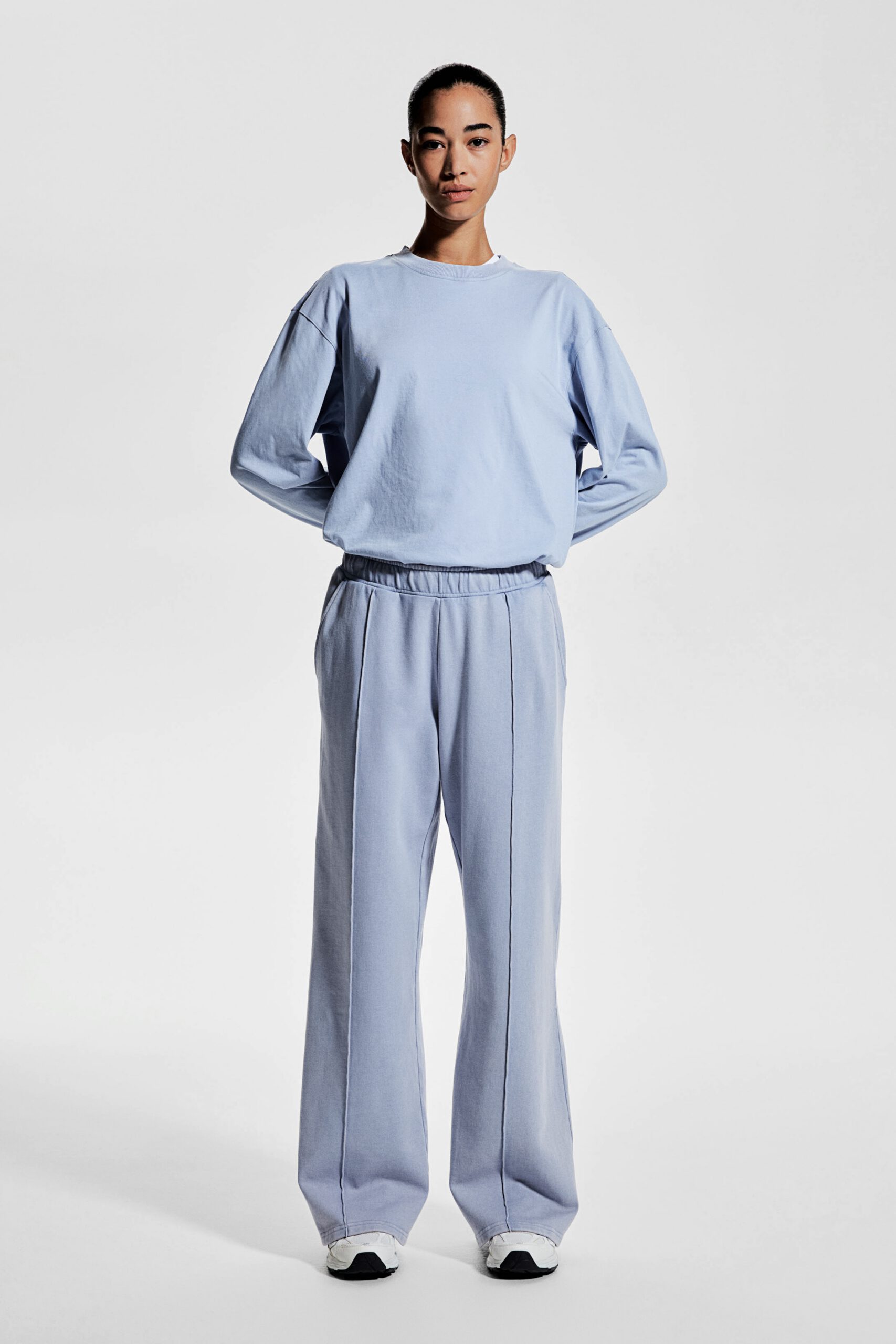 wide activewear track pants