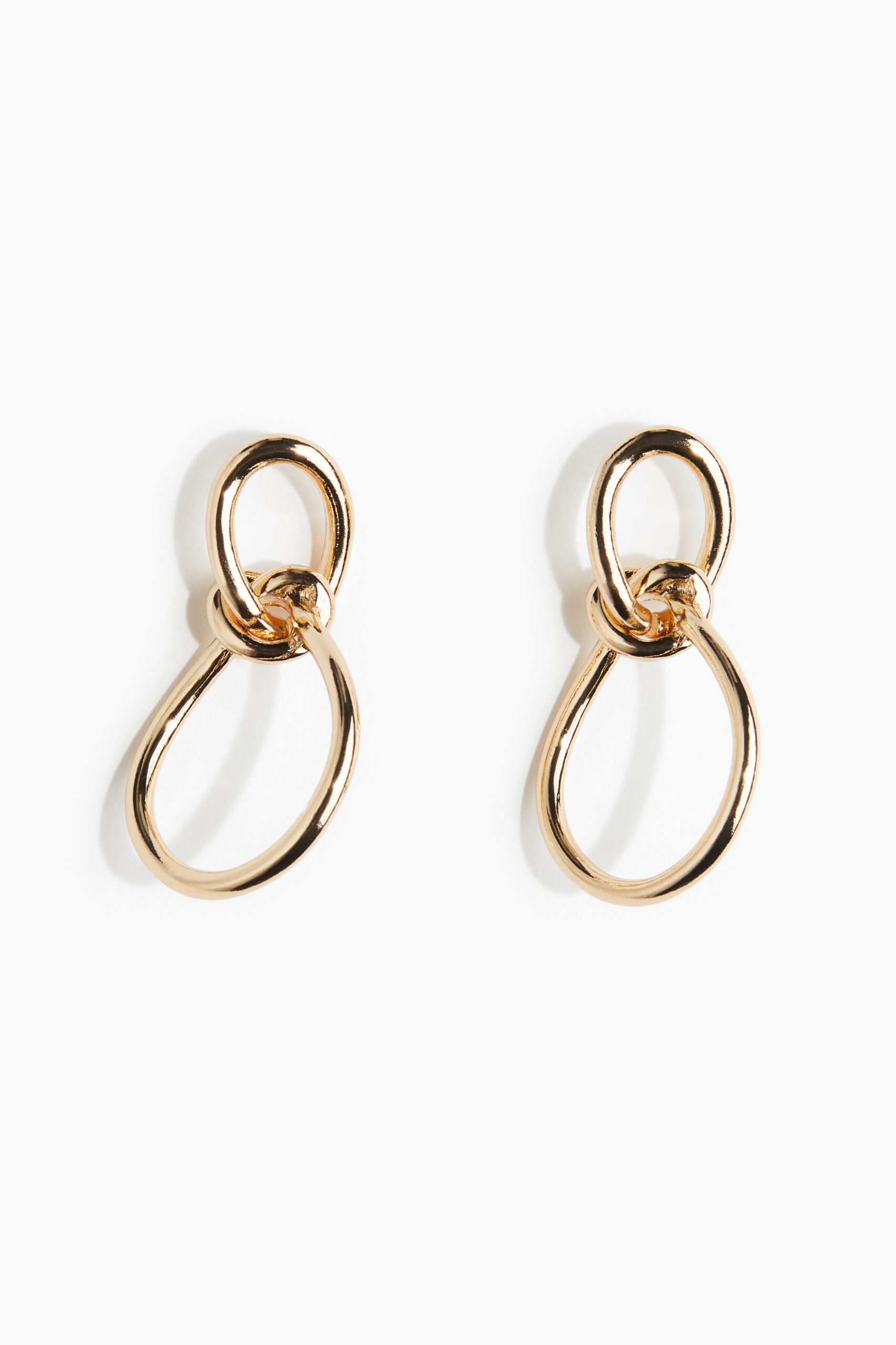 knot detail earrings