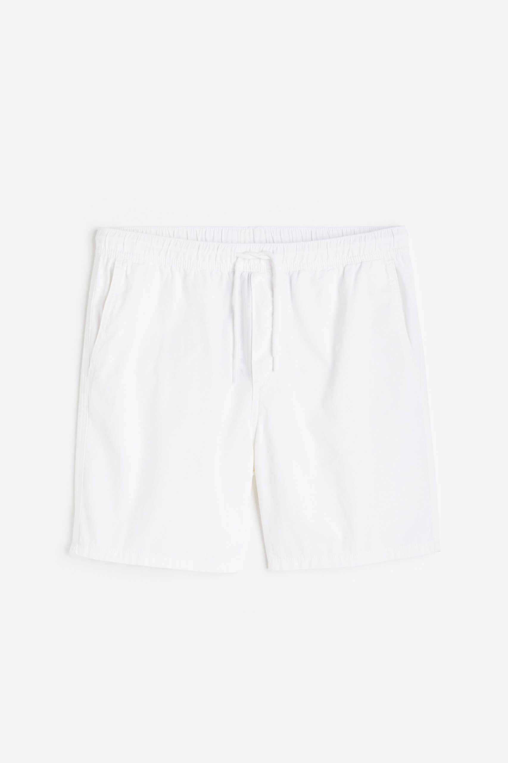 regular fit cotton shorts