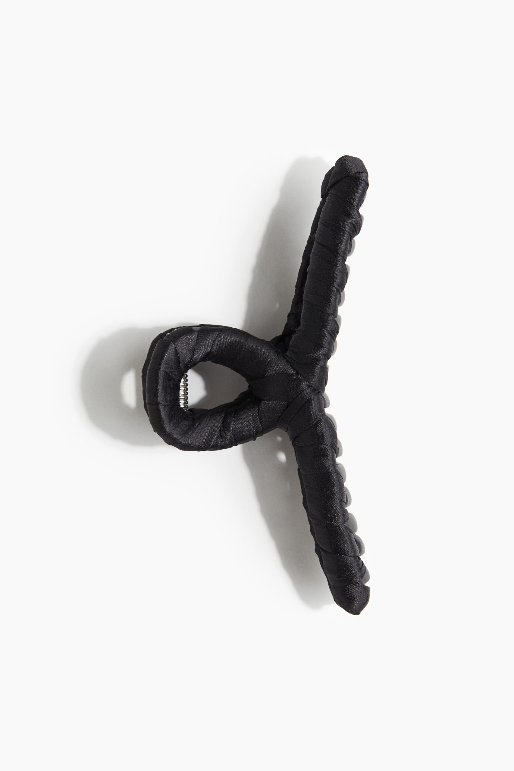 satin covered hair claw