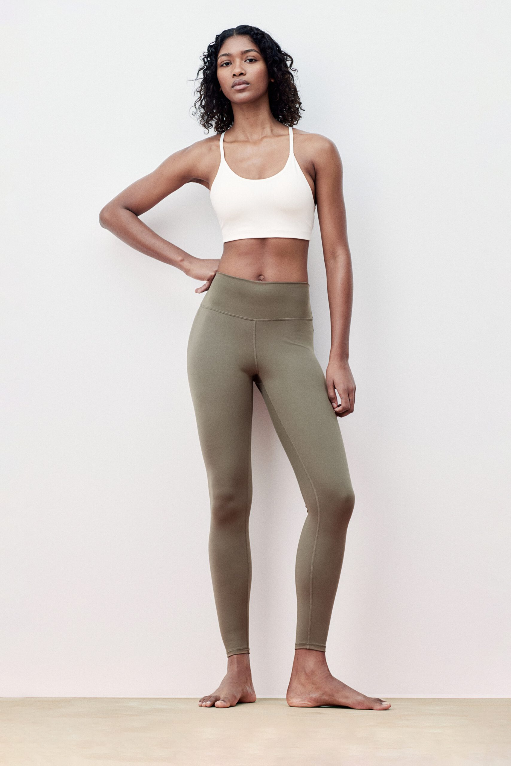 pocket detail activewear leggings with drymove™